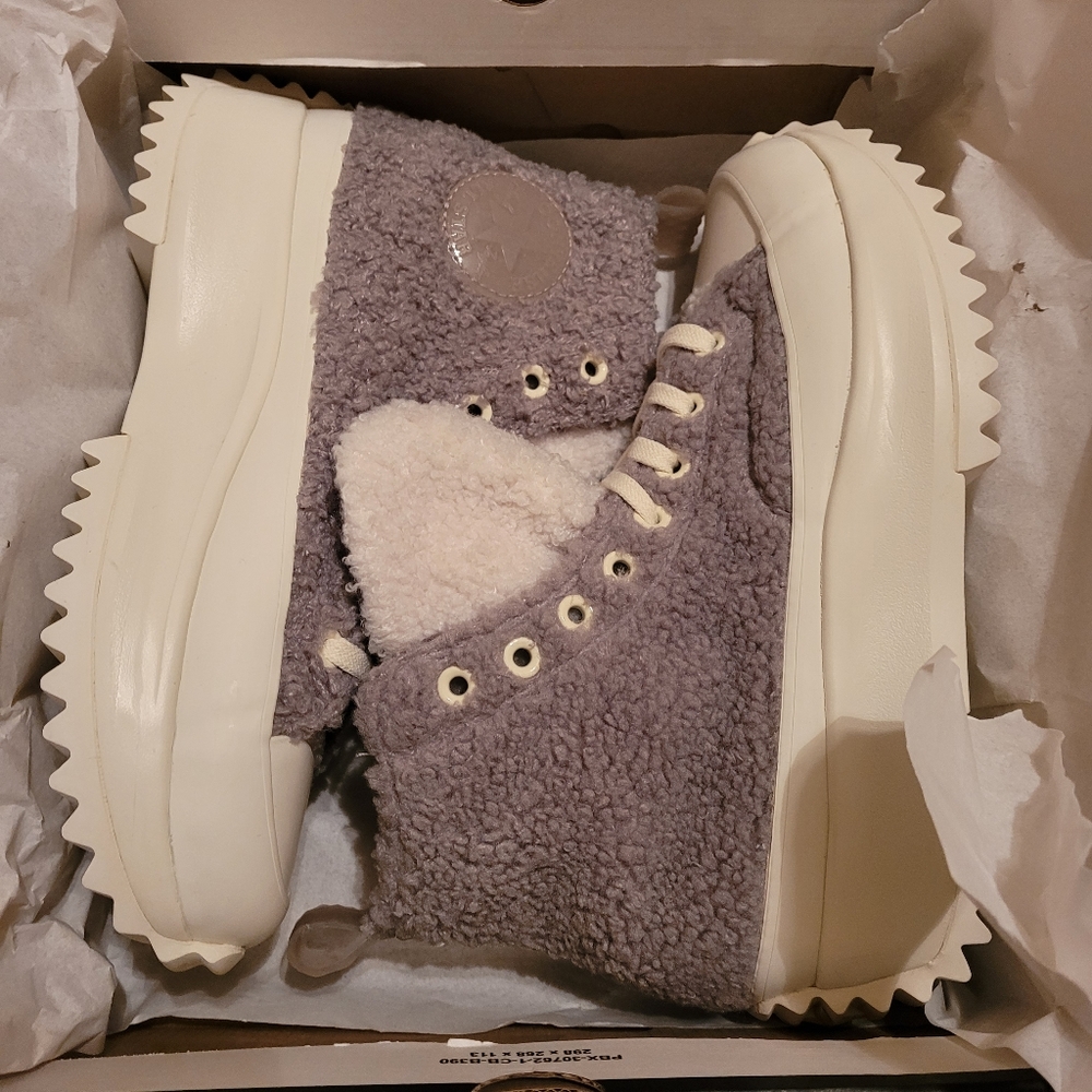 Converse Run Star Hike mauve mend 7 women's 8.5 NIB
